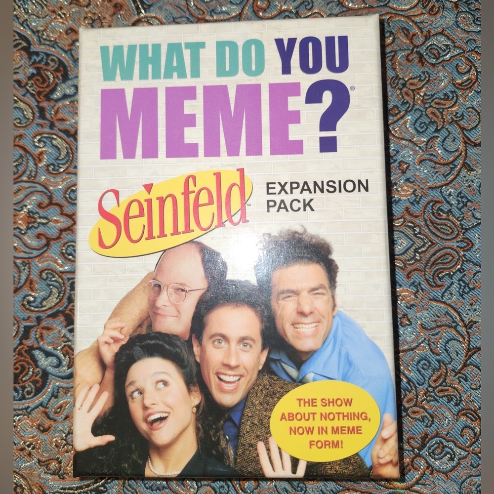 Seinfeld What Do You Meme Expansion Pack Game